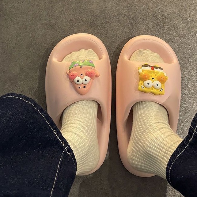 Dép Thời Trang Đơn Giản Cho Nữ dép bánh mì Chống trượt Thoải mái Thoáng khí