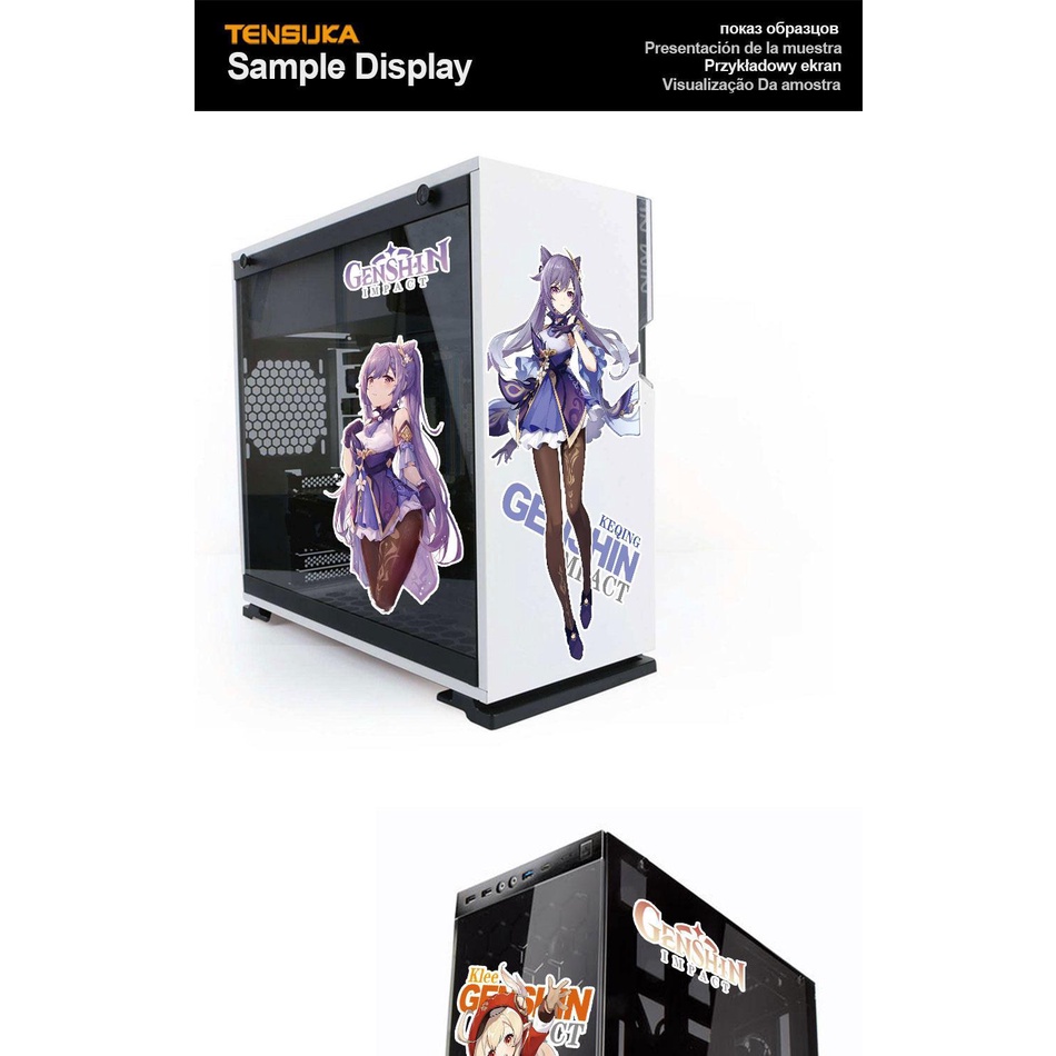 Miếng Dán Trang Trí Máy Tính Chống Trầy Xước Họa Tiết Hoạt Hình Nhật Bản