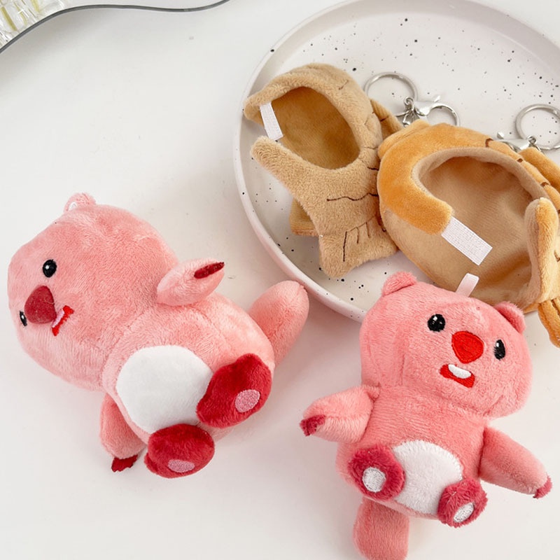 Móc Khóa Búp Bê Nhồi Bông Hoạt Hình Dễ Thương