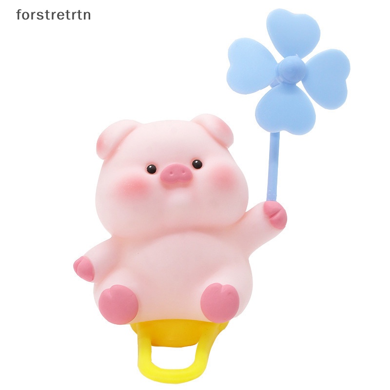 Forstretn Mũ Bảo Hiểm Xe Đạp Hình Heo Hồng Dễ Thương Chống Gió Phá Vỡ Trang Trí Đẹp Mắt