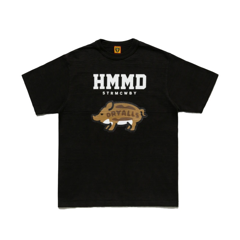 Lalahbl Áo Thun cotton Ngắn Tay Dáng Rộng In Hình Hoạt Hình Thời Trang Cho Nam Nữ