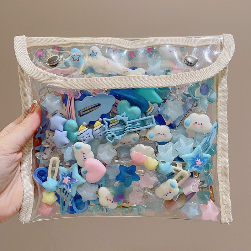 Kẹp Tóc Hình Đám Mây / Ngôi Sao / Đám Mây Dễ Thương Thời Trang Cho Nữ