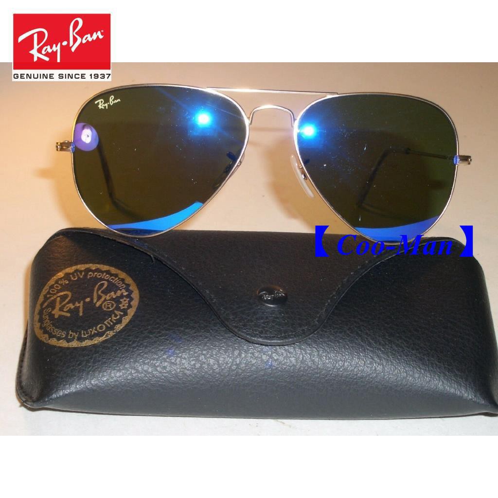 RAYBAN Ngân Hàng Tia uv Chính Hãng rb3025 58 14 Màu Xanh Dương / Nâu / Vàng Kèm Gương999999999999999999999999999999999999999999999999999999999999
