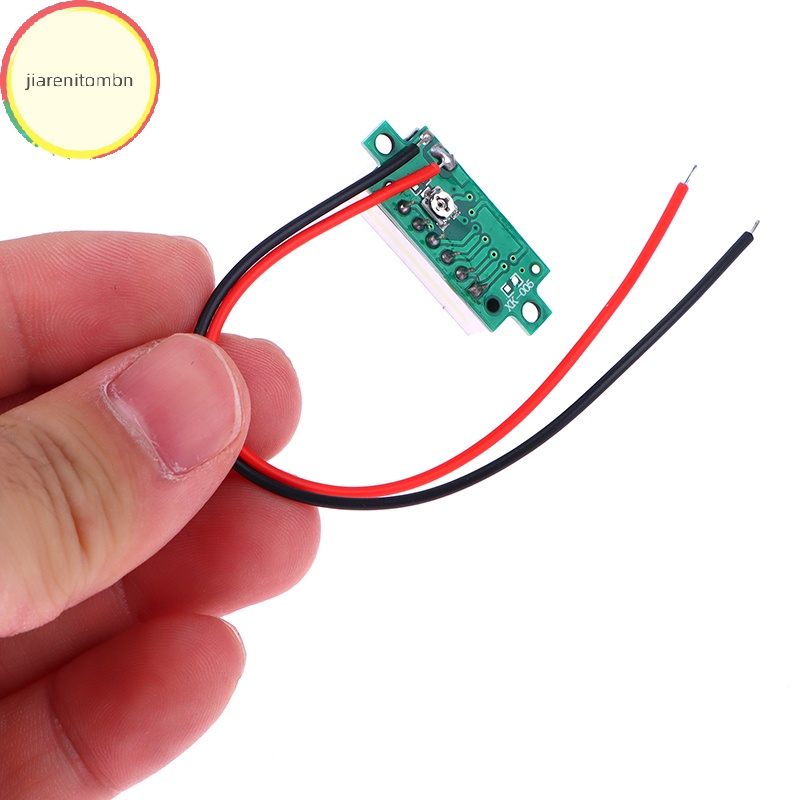 Vôn Kế Kỹ Thuật Số dc5-30v Màn Hình led 0.28 inch Cho Xe Hơi vn