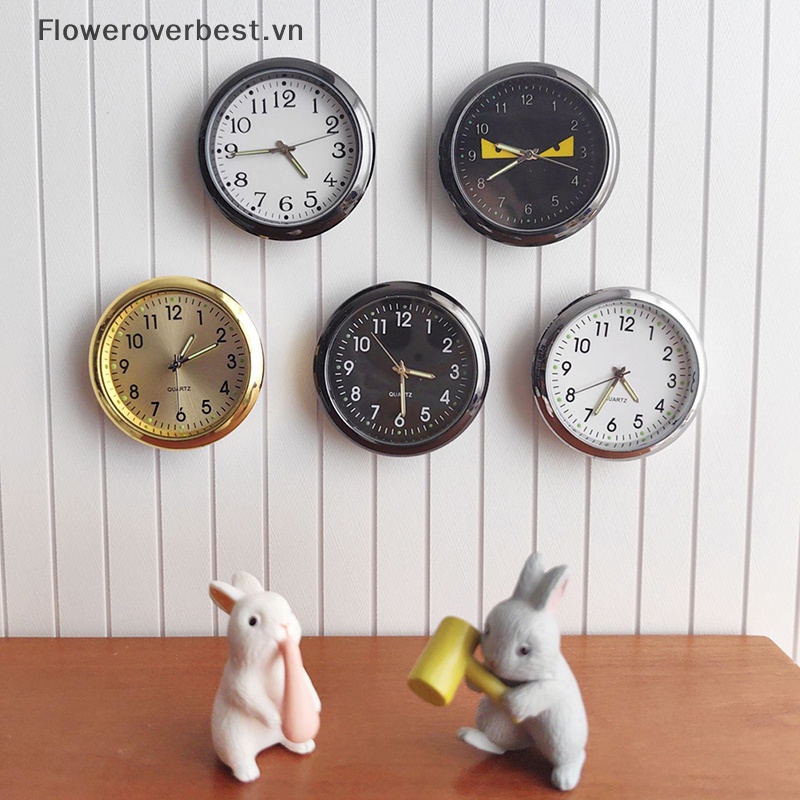 Fbvn Đồng Hồ Điện Tử Treo Tường Trang Trí Nhà Búp Bê Có Thể Di Chuyển Được