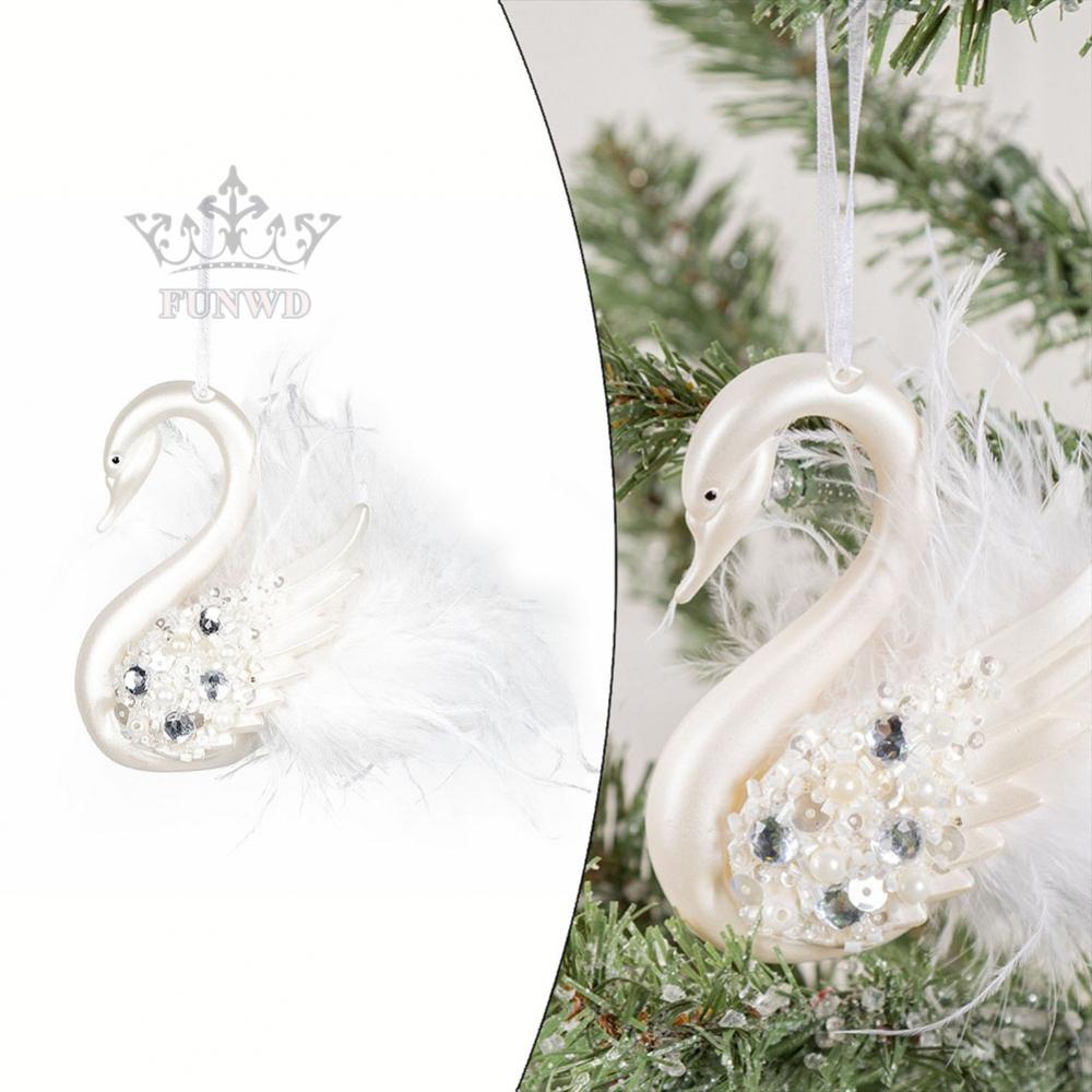 Christmas Decoration Christmas Tree Pendant Cm Exquisite Handmade Feathers