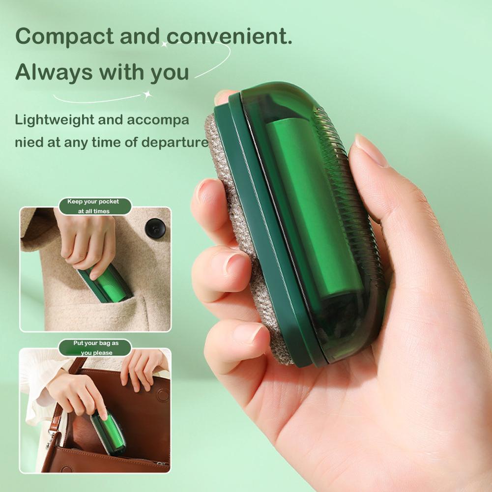 Con Lăn Hai Đầu Bằng Xơ Vải Loại Bỏ Lông Tơ Tằm p8o8