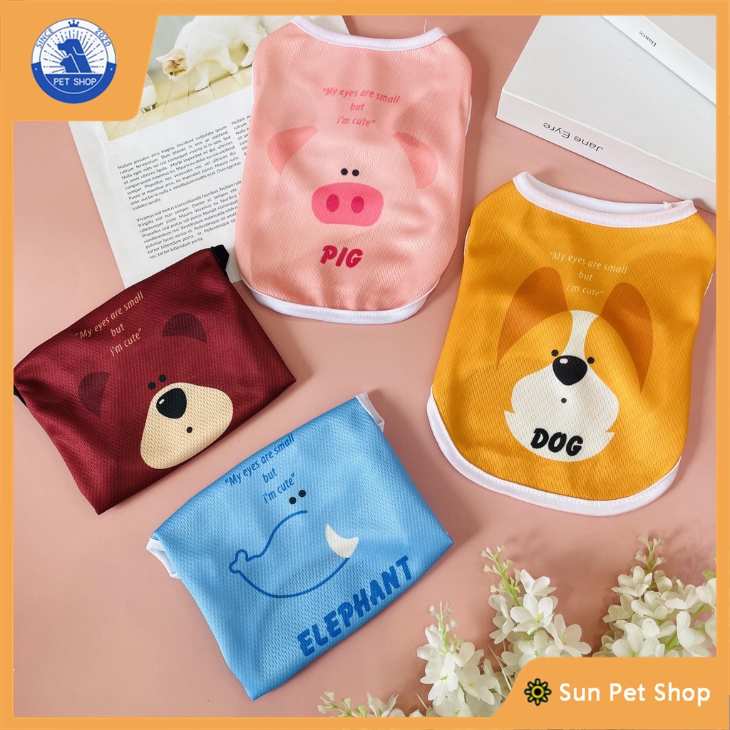 Áo tank top Siêu Dễ Thương Cho Thú Cưng