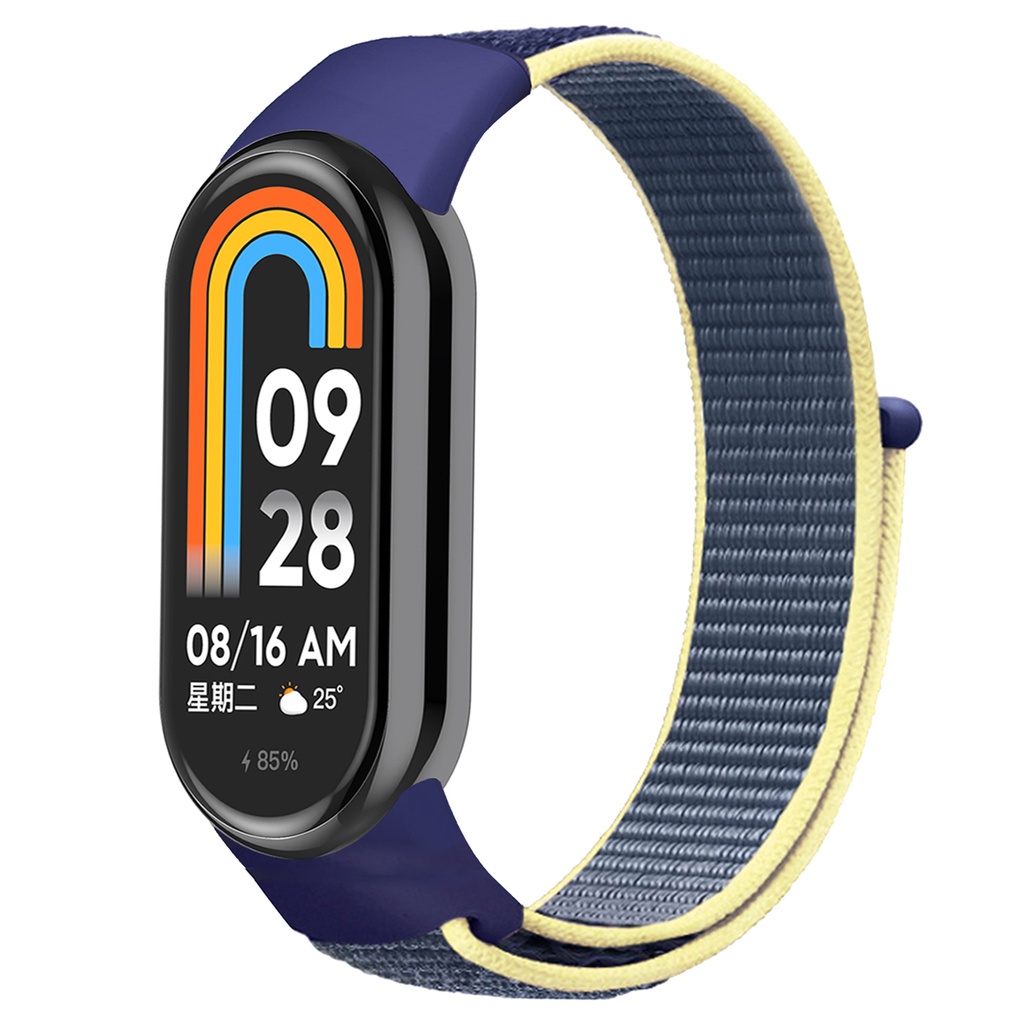 Dây Đeo Nylon Cho Đồng Hồ Thông Minh Xiaomi Mi Band 8 Miband 8 NFC