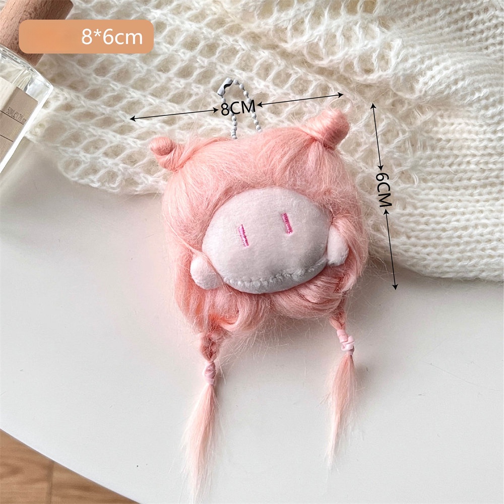 Móc Khóa Hình Thú Nhồi Bông Hoạt Hình Sáng Tạo