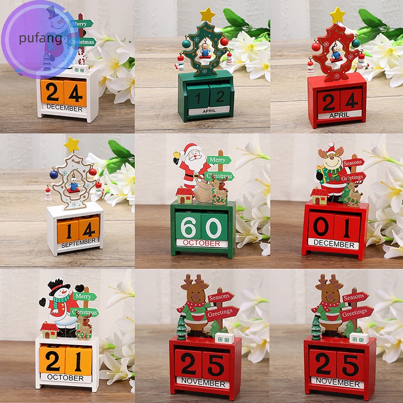 Lịch Để Bàn Trang Trí Giáng Sinh Cho Trẻ Em navida noel