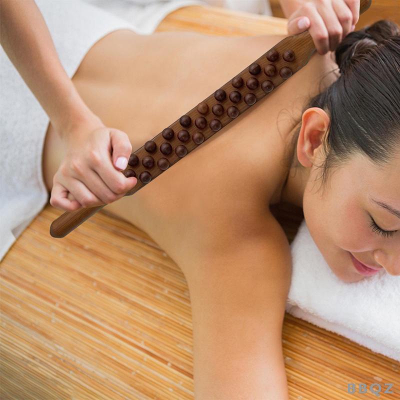 Dụng Cụ Mát Xa guasha Bằng Gỗ Cho Vai / Eo / Cánh Tay