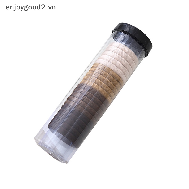Set 20 Dây Buộc Tóc Cao Su Co Dãn In Họa Tiết Hoạt Hình Dễ Thương