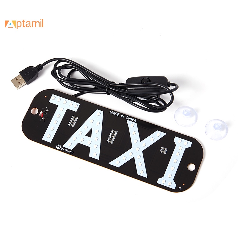 Đèn led 12v 12v taxi Có Cáp usb Cho Xe Hơi