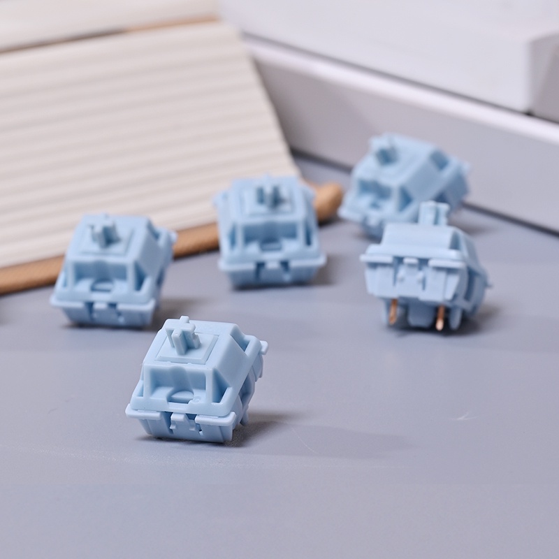 Công Tắc Bật / Tắt Màu Xanh Da Trời Tuyến Tính 5 Pin