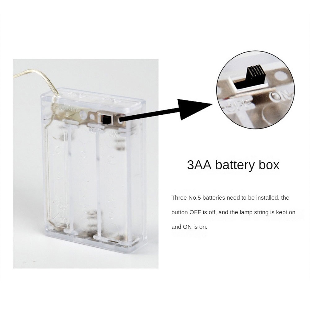 Dây Đèn led Trang Trí Giáng Sinh 5m usb / Pin Loại gingerbread man rgb