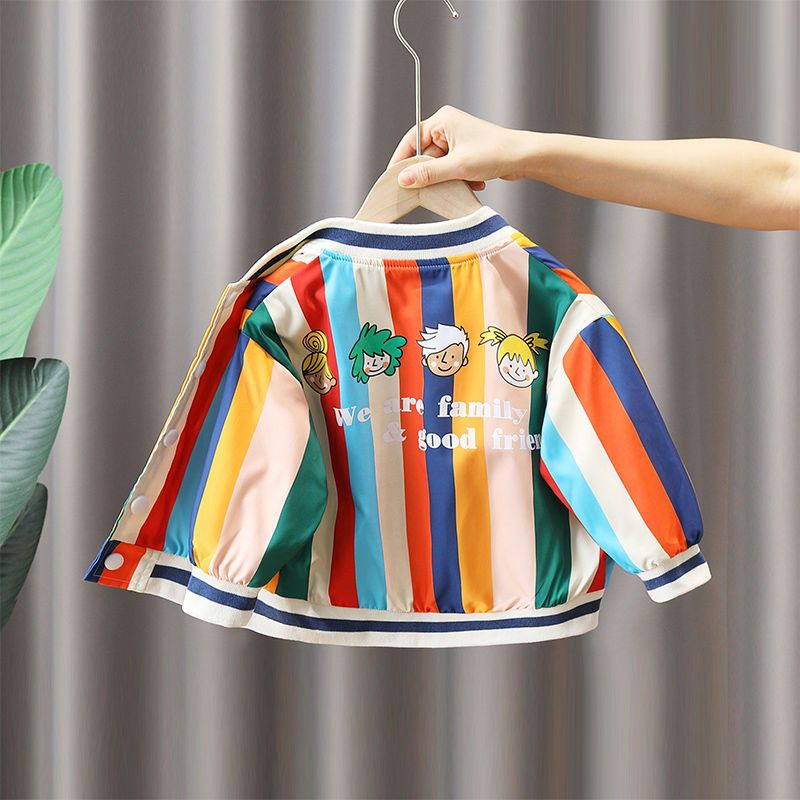 Áo Khoác Bóng Chày Phong Cách Hàn Quốc Thời Trang Xuân Thu 2023 Dành Cho Bé Trai