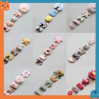Set 5 Kẹp Nơ Xinh Xắn Cho Thú Cưng