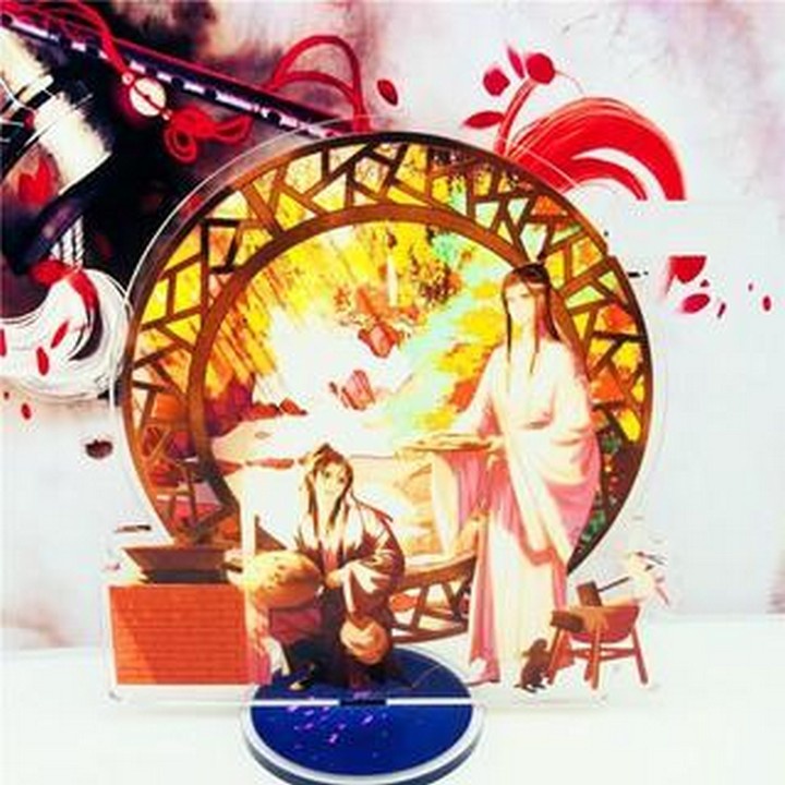 Standee Ma Đạo Tổ Sư Trần Tình Lệnh Ngụy Vô Tiện Giang Trừng Tượng Acrylic anime chibi mica trang trí trưng bày mô hình