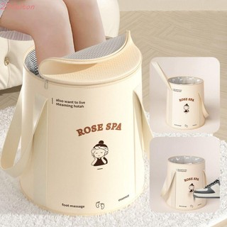 Dalton Túi Ngâm Chân Có Thể Gấp Gọn Dày Dặn Dễ Thương Kèm Túi Đựng Tiện Dụng