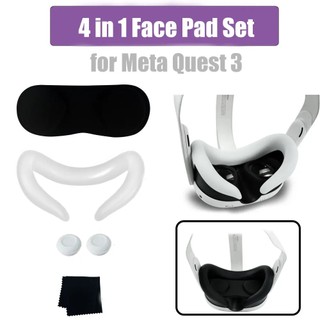 Set 4 Miếng Đệm Bảo Vệ Mặt Và Mắt Dành Cho meta quest 3