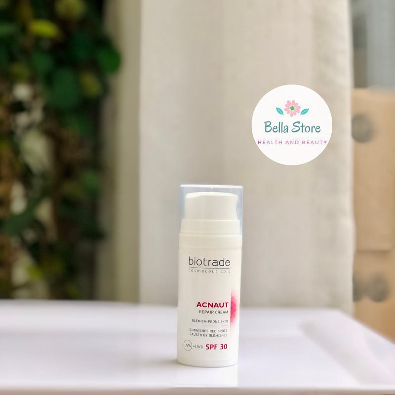 Kem giảm thâm sau mụn Biotrade Acnaut Repair Cream SPF30