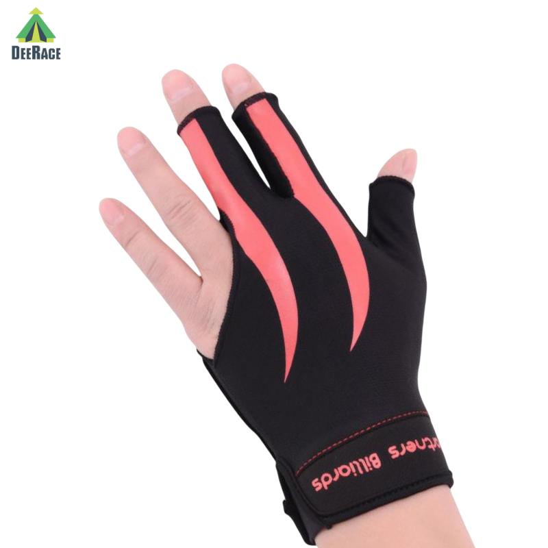 Găng tay trái DeeRace chơi bida vải co giãn khô nhanh