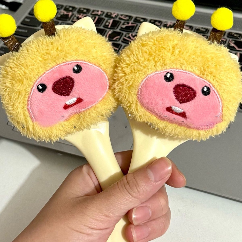 Lược Chải Tóc Mát Xa Da Đầu Hình Chú Ong Dễ Thương Cho Nữ