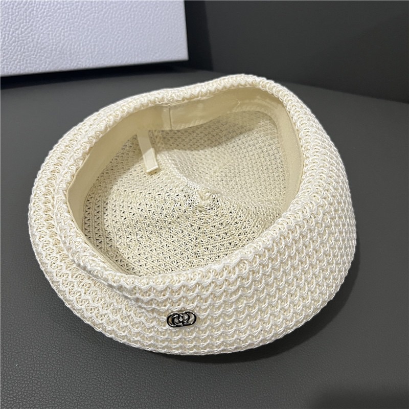 Mũ Beret Màu Trơn Phong Cách Hàn Quốc Thời Trang Xuân Hè Cho Nam Và Nữ