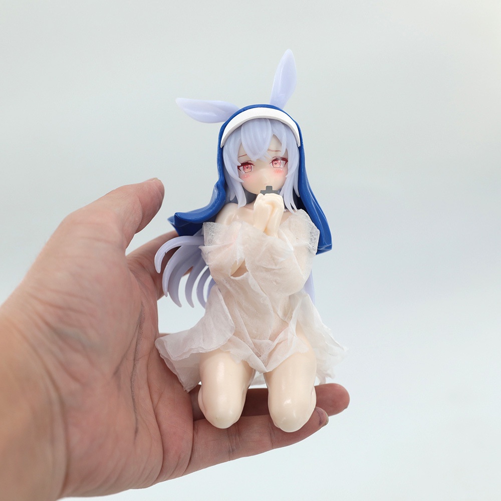 Mô Hình Cô Gái anime carnal girl q Hành Động nun Với Tai Thỏ Làm Quà Tặng Cho Bé unisx