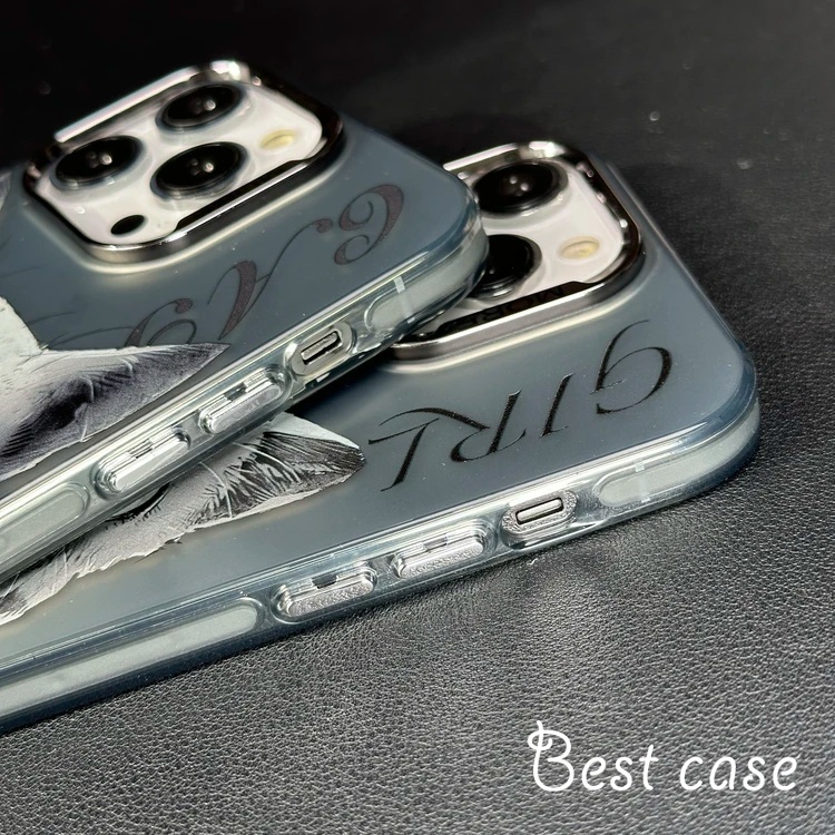 Ốp Điện Thoại Họa Tiết Cô Gái / Chàng Trai Dễ Thương Dành Cho iphone 11 12 13 14 15 pro max