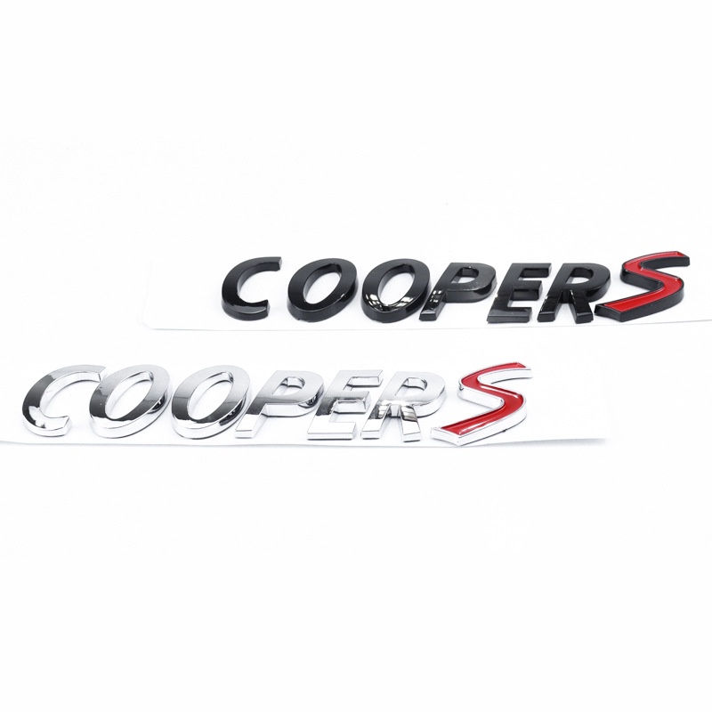 Miếng Dán logo mini cooper s Trang Trí Xe Hơi r50 r52 r53 r55 r56