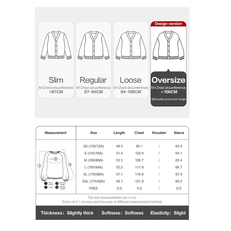 GIORDANO WOMEN Chunky raglan sleeve crewneck loose cardigan 13353781