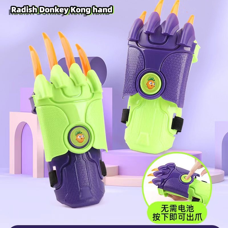 Đồ Chơi Thẻ Nhấn Đẩy Hóa Trang Siêu Anh Hùng / Móng Vuốt Sói 3d