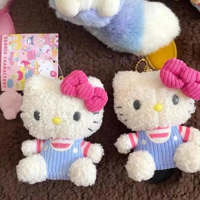 SANRIO Hello kitty Móc Khóa Hình Mèo kitty Nhồi Bông Đáng Yêu