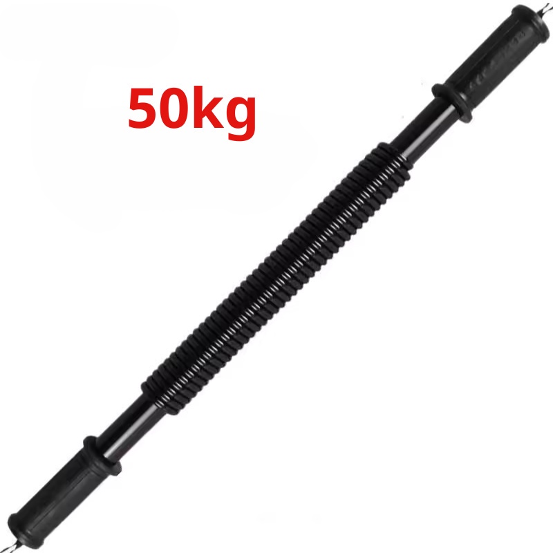 Đồ long đao 100kg gậy lò xo dụng cụ tập cơ tay tặng ô tô
