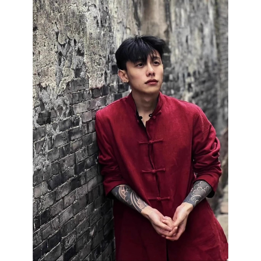Áo Sơ Mi Cách Tân Phong Cách Trung Hoa Mới Cho Nam