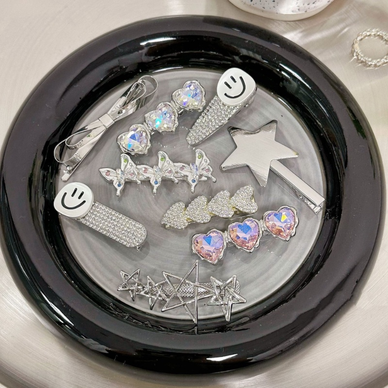 Thời Trang Kẹp Tóc Hình Ngôi Sao Năm Cánh Phong Cách Hàn Quốc