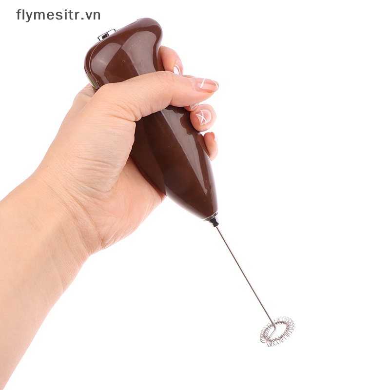 Máy Đánh Trứng / Sữa / Cà Phê mini Cầm Tay Bằng Thép Không Gỉ Tiện Dụng Cho Nhà Bếp vn