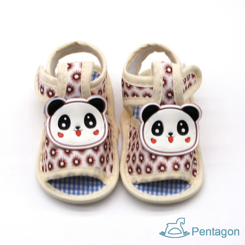 Xăng đan Chống Trượt Mềm Mại Thoáng Khí In Họa Tiết Hoạt Hình Dành Cho Trẻ Sơ Sinh