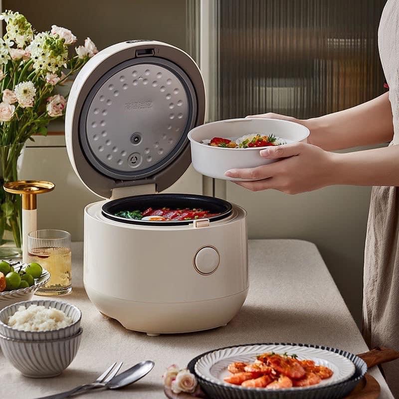 Nồi Cơm BEAR 3L C30L3-Nồi Nấu Canh,Cháo,Làm Bánh Bản Mới Nhất-Bảo Hành 12 Tháng