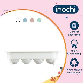 Khay đá tròn Inochi 4 viên Inochi màu Trắng/Xanh/Hồng