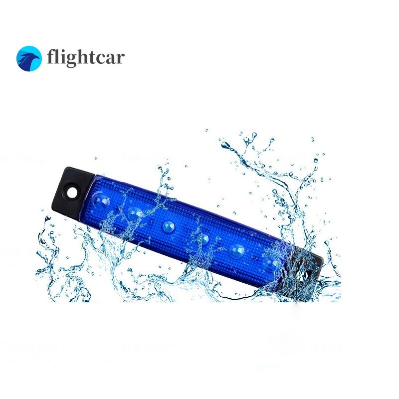 Set 2 Đèn led 6 Bóng 12 / 24v 6 smd Chuyên Dụng Cho Xe Hơi Xe Tải