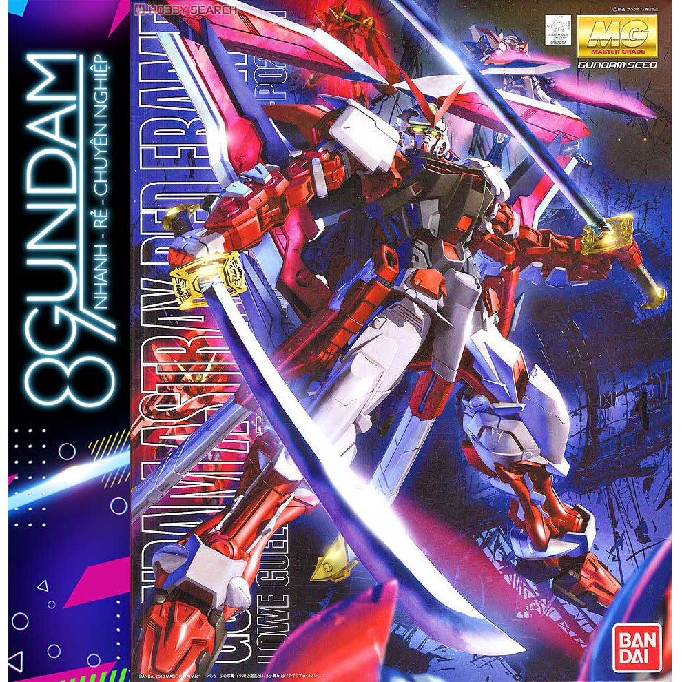Mô Hình Lắp Ráp Gundam MG Astray Red Frame KaiTặng ô tô