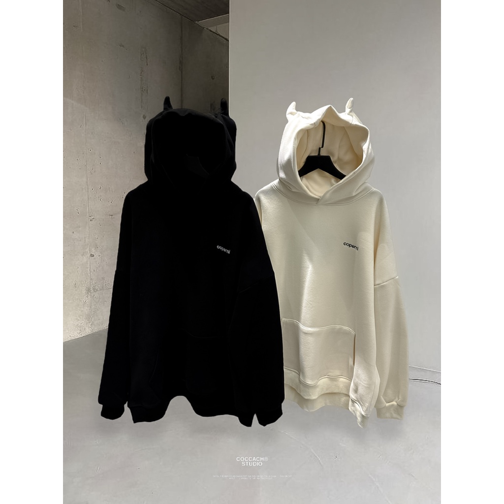 Áo hoodie có tai form unisex COPERNI cao cấp AN0001 by COCCACH