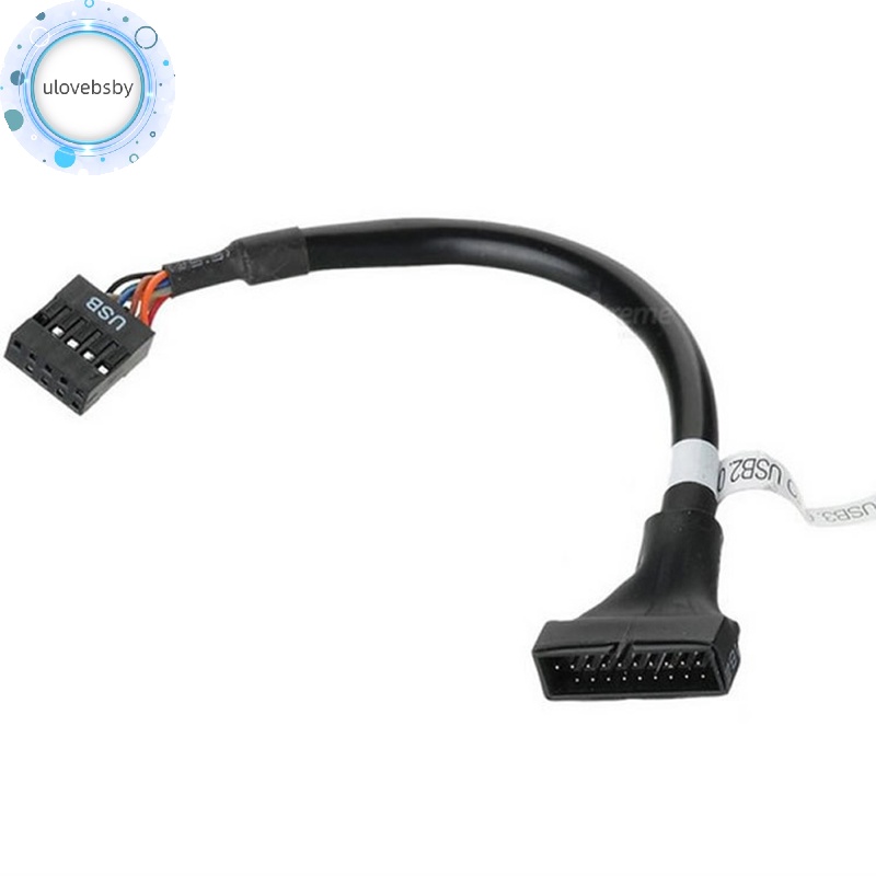 Ulovebsby Dây Cáp Chuyển Đổi 19 / 20 pin usb 3.0 female Sang 9Pin usb 2.0 male Chất Lượng Cao vn