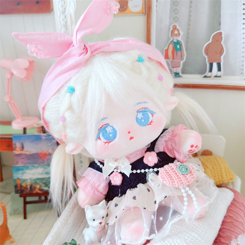 Búp Bê Nhồi Bông 20cm Dễ Thương Cho Bé