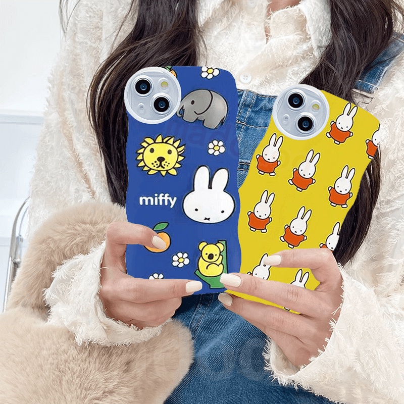 Ốp lưng Fine Hole OPPO A18 A98 A38 A58 A78 A17 A77S A76 A96 A54 4G A16 A16S A74 A95 A94 A93 A55 A53 A33 2020 A52 A72 A92 A15 A15S A31 A1K A12E A3S A9 A5 A7 A5S A12 A11K A57 2022 A83 A71 A59 F23 F11 Pro F9 F7 F1S F5 Youth Cute Miffy Soft Phone Case BW 97