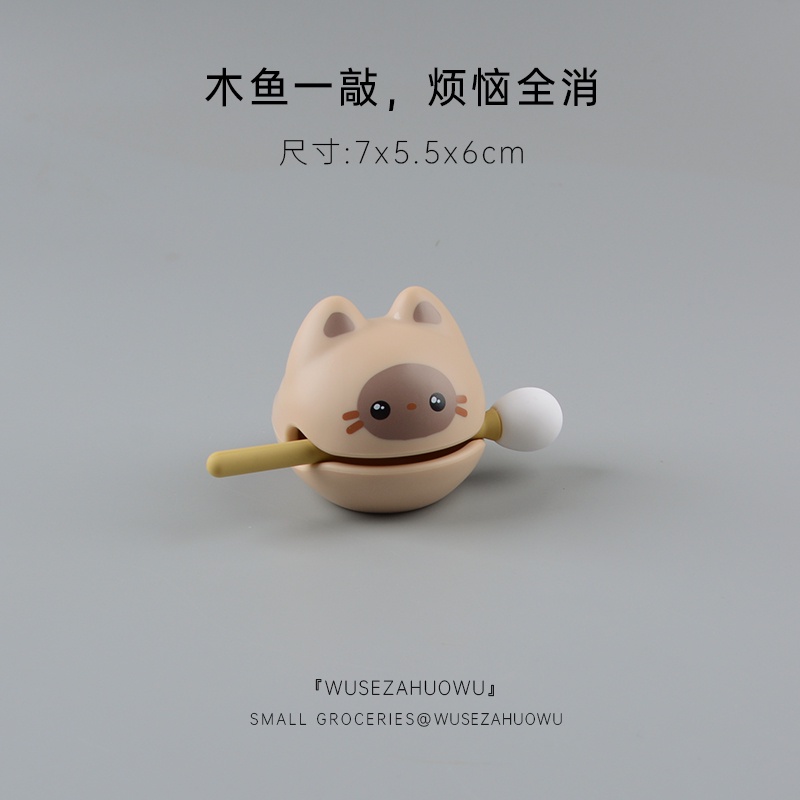 Chú Chó shiba inu Bằng Gỗ Dễ Thương Dùng Trang Trí Bàn Làm Việc