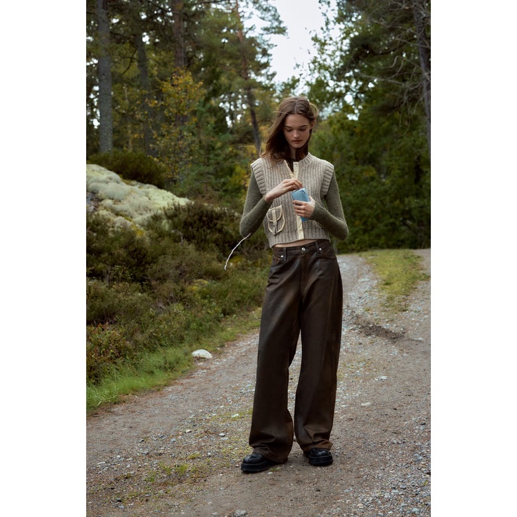 Áo len gile Zara authentic